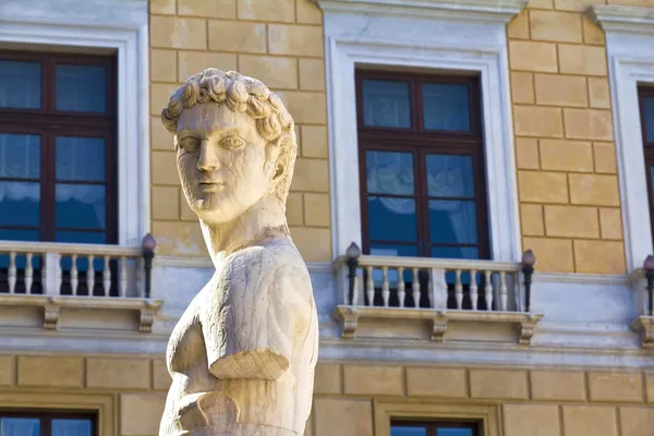 Palermo, Piazza Pretoria — Stockfoto