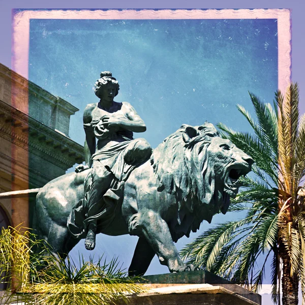 Palermo, Teatro Massimo — Stockfoto