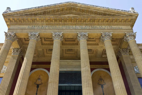 Palermo, teatro Massimo — Fotografia de Stock