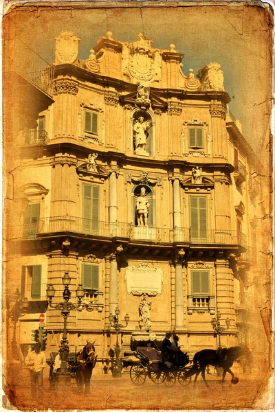 Palermo, quattro aski — Stok fotoğraf