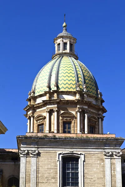 Palermo, Piazza Pretoria — Fotografie, imagine de stoc