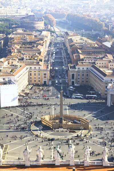 Piazza San Pietro in Vatican City, Rome, Italy