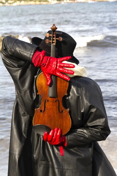 Violinista — Fotografia de Stock