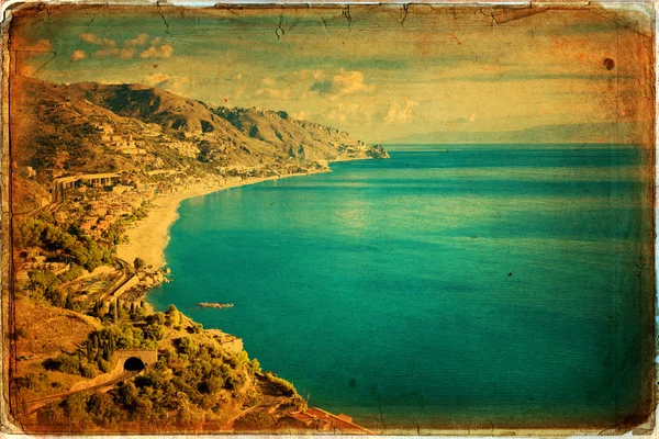 Taormina Ordförande — Stockfoto