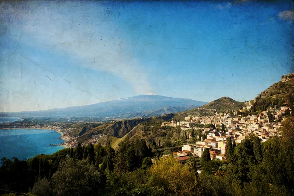 Taormina Ordförande — Stockfoto