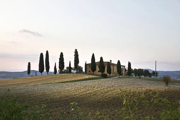 A paisagem da Toscana. Ital. — Fotografia de Stock