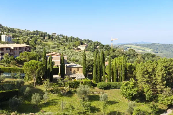 The landscape of the Tuscany. Italy — Stock Photo, Image