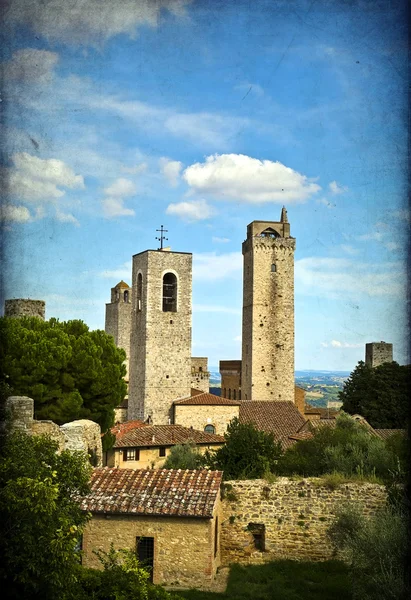 San Gimignano — Stock fotografie