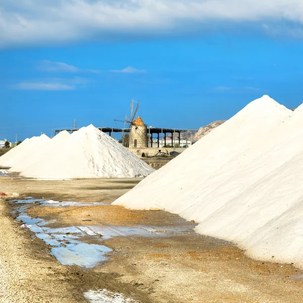 Solução salina de trapani — Fotografia de Stock