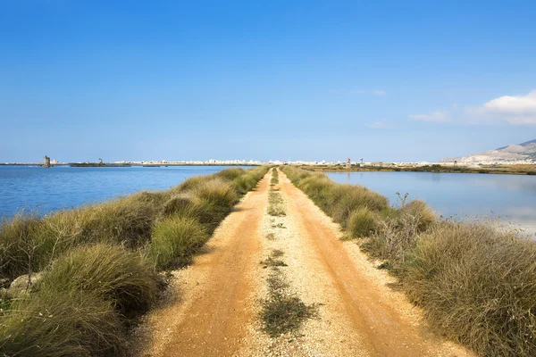 Saline di Trapani — Foto Stock