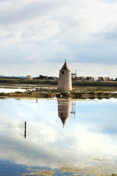 Saline di Trapani — Foto Stock