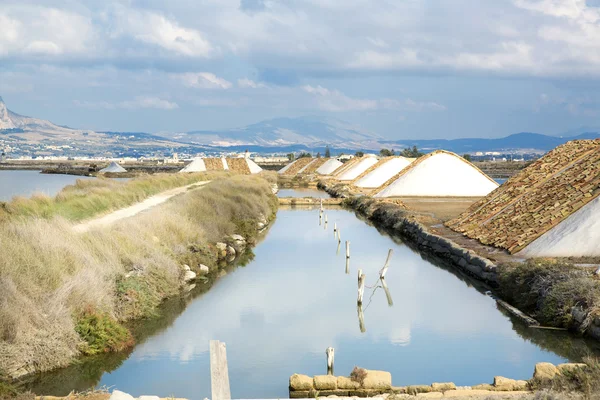 Saline of Trapani — Stock Photo, Image