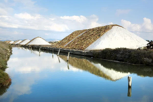 Saline di Trapani — Foto Stock