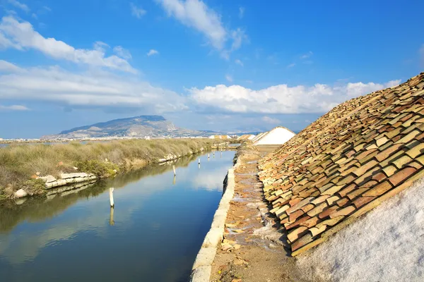 Saline of Trapani — Stock Photo, Image