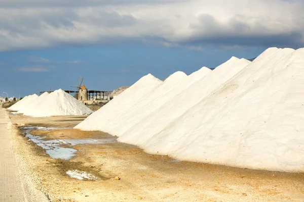 Saline of Trapani — Stock Photo, Image