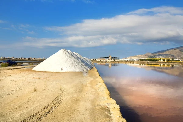 Salina de Trapani — Foto de Stock