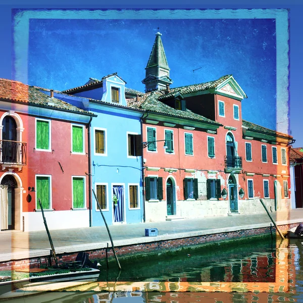 Burano, Wenecja — Zdjęcie stockowe