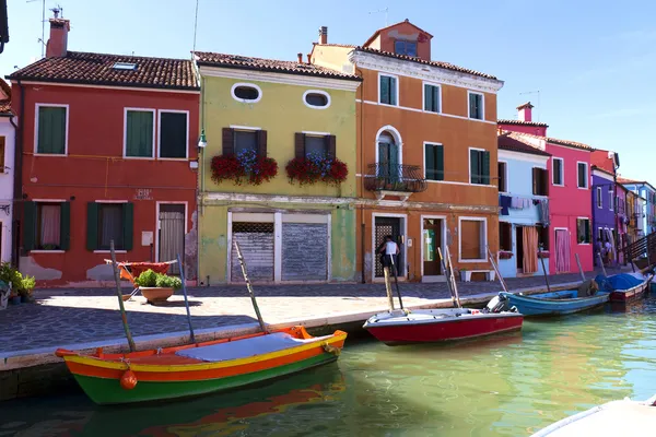 Burano, Veneza — Fotografia de Stock