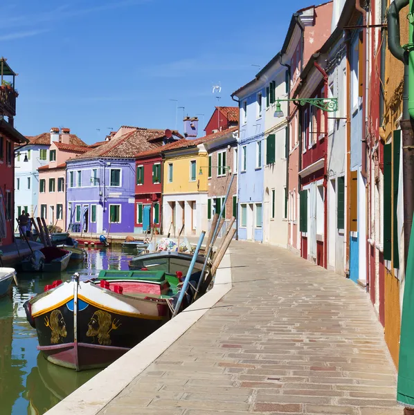 Burano, Veneza — Fotografia de Stock