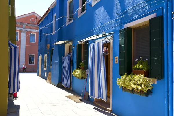 Burano, venedig — Stockfoto