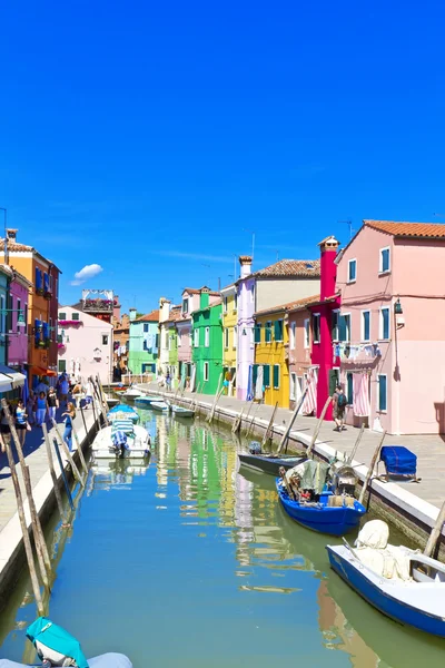 Burano, Venetsia — kuvapankkivalokuva