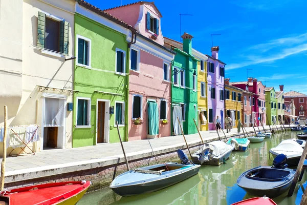 Burano, Venezia – stockfoto