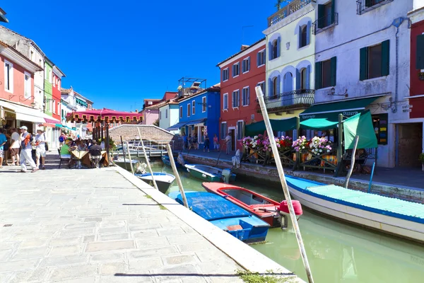 Burano, Veneza — Fotografia de Stock