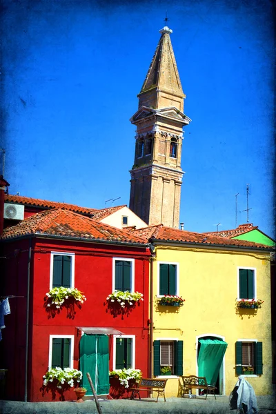 Burano, Wenecja — Zdjęcie stockowe