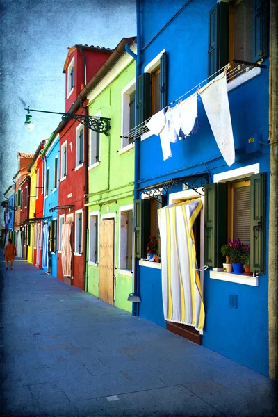 Burano, Венеція — стокове фото