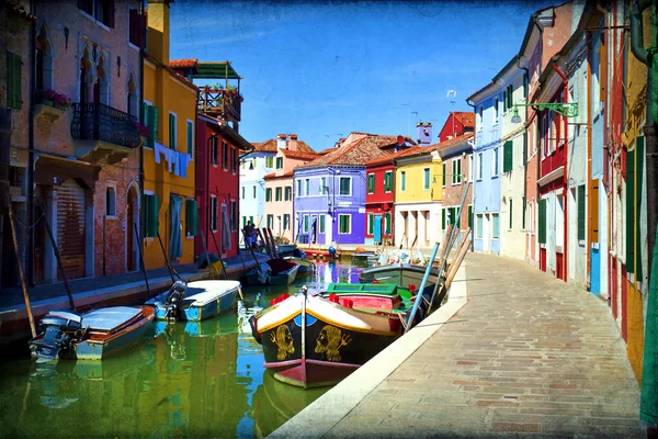 Burano, Venetië — Stockfoto