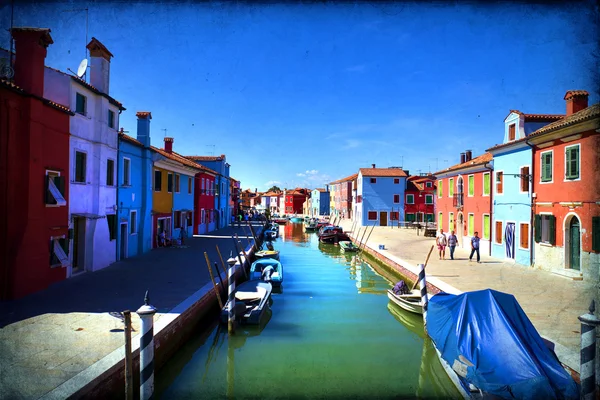 Burano, Venetië — Stockfoto