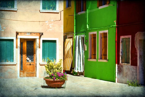 Burano, Venedig — Stockfoto