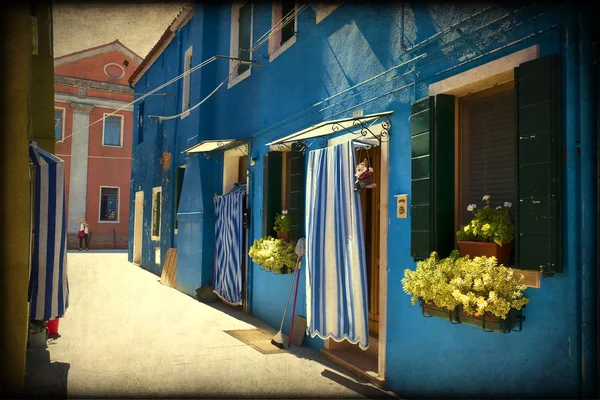 Burano, Venedik — Stok fotoğraf