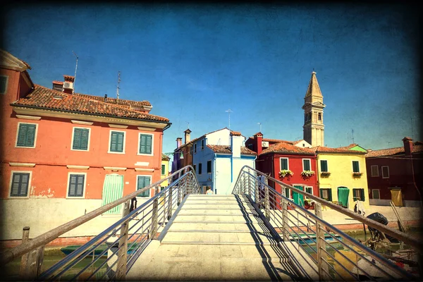 Burano, Benátky — Stock fotografie