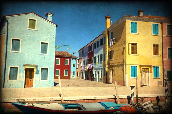 Burano, Benátky — Stock fotografie