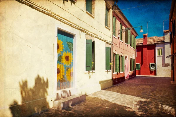 Burano, Venecia — Foto de Stock