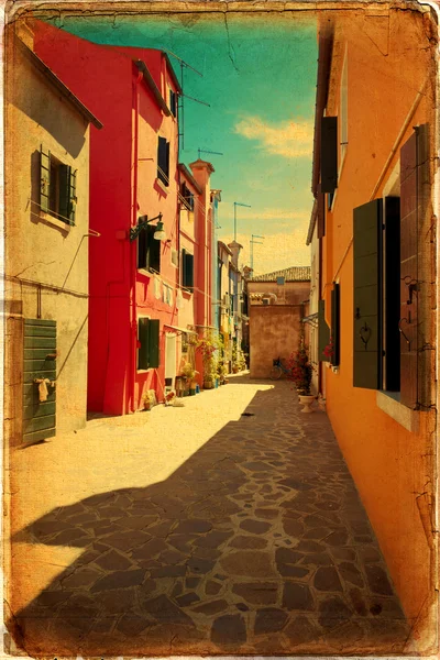 Burano, Venecia — Foto de Stock