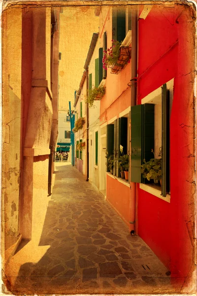 Burano, Venedik — Stok fotoğraf