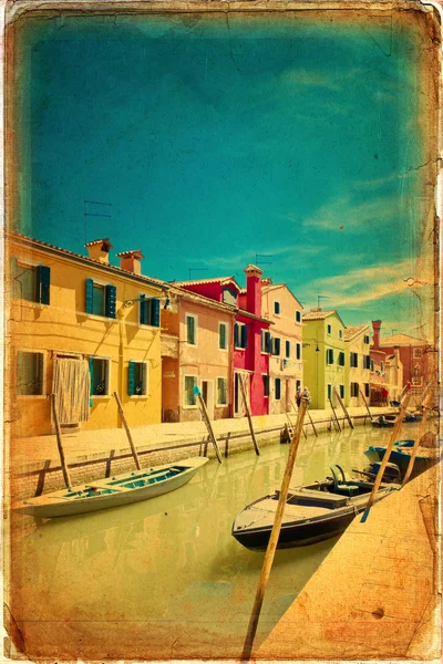 Burano, Venedig — Stockfoto