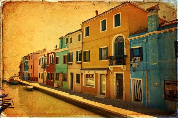 Burano, Venedig — Stockfoto