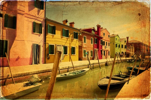 Burano, Venecia — Foto de Stock