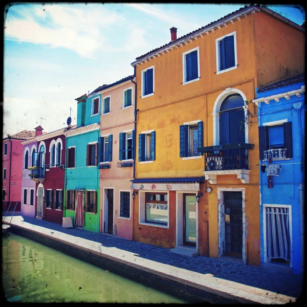 Burano, Veneza — Fotografia de Stock