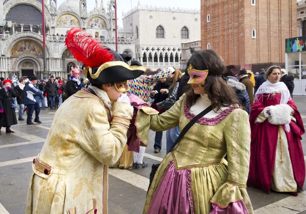 ヴェネツィアのカーニバル — ストック写真