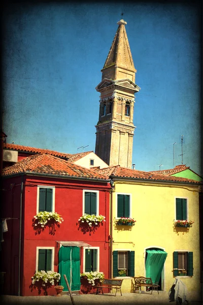 Burano, Wenecja — Zdjęcie stockowe