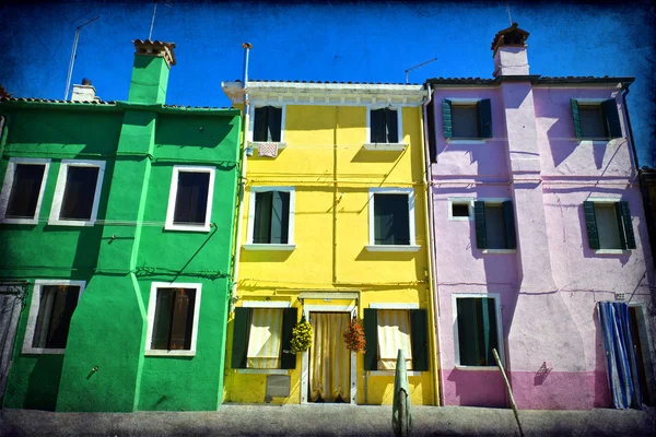 Burano, Veneza — Fotografia de Stock