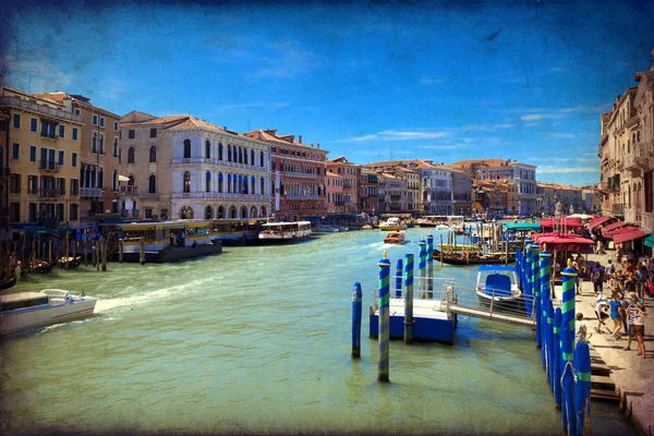 Venedik, İtalya, büyük Kanal — Stok fotoğraf