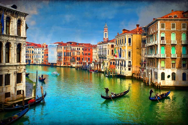 Venetsia, Italia, Keisarinkanava — kuvapankkivalokuva