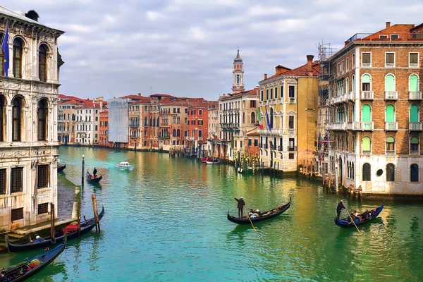 Венеция, Италия, Большой канал — стоковое фото