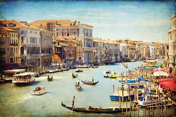 Μεγάλο κανάλι της Βενετίας, Ιταλία, — Φωτογραφία Αρχείου