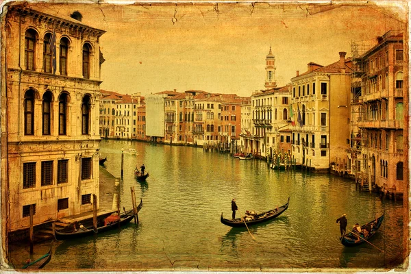 威尼斯，意大利，大运河 — 图库照片